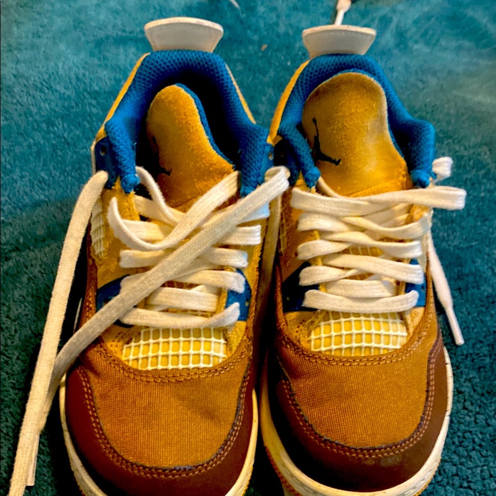Kids' Puma Sneakers - Brown and Blue